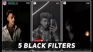 Instagram black filter | Black filters