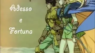 Record of Lodoss War - Adesso e Fortuna ~ Honoo to Eien (original lyrics with english subs video)