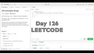 Day 126: LeetCode Problem 205. Isomorphic Strings - Swift