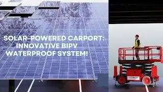 Adiwatt Evolution Carport Installation (English) - BIPV Waterproof drainage system