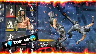 New Emote🎁 - WWE Emote in Free Fire😱 - Free Fire Max - Upcoming Topup Event