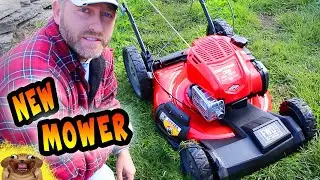Unboxing New Mower  (Craftsman 163 cc with Briggs and Stratton Motor)