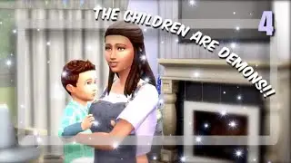 “The Demon Child” ☁️ 100 Baby Challenge [4] Sims 4