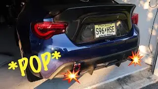 HOW TO MAKE YOUR EXHAUST POP (FAIL)