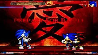 MUGEN Sonic Frontiers NJPT Download VS Sonic and Shadow TEA2