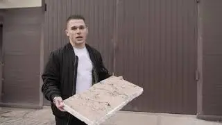 Испытание на прочность при падении - Краш-тест гибкого камня производства компании Art-Global