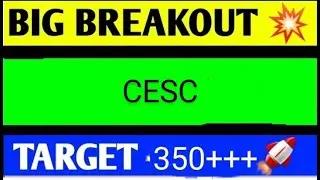CESC SHARE LATEST NEWS TODAY/CESC SHARE TARGET/CESC SHARE BREAKOUT/CESC SHARE ANALYSIS
