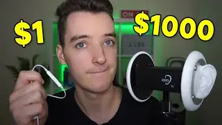 $1 Microphone VS $1000 Microphone ASMR