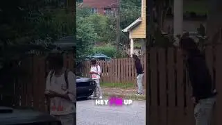 dropped money prank in the hood 😂😂