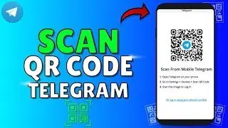 How To SCAN QR CODE On Telegram | Scan a QR Code In telegram (Easy)