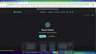 Learn React Native From Scratch (2025) | Full React Native Course for Beginners