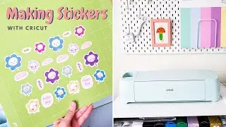 Making Stickers for my Bullet Journal with CRICUT | easy & cute