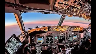 Video From flight deck B737