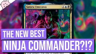 The New Best Ninja Commander?!? | Satoru Umezawa | Kamigawa: Neon Dynasty Spoiler | MTG