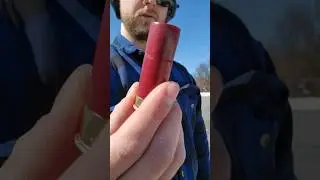 Пуля бедняка. Стреляем пулей сделаной из патрона с дробью.
