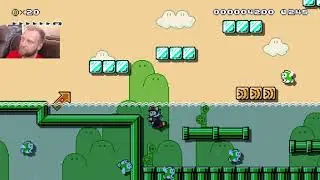Mario Maker 2 -3: My brothers level!