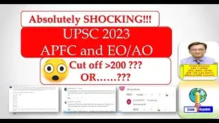 SHOCKING! Expected CUT OFF UPSC EO/AO & APFC Exam 2023 | Held on 02.07.2023 | Exam Republic