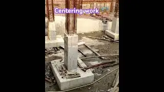 🤔Centering & Shuttering Work 🔨 #sitevisit #centering #shutteringwork #construction #civilengineering