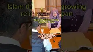 A sister from Japan takes Shahada | Japanese Muslims | #Shorts