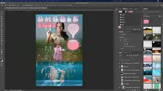 Saving the Photoshop file as a PDF