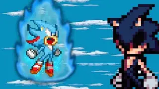super shadic blue vs sonic .exe