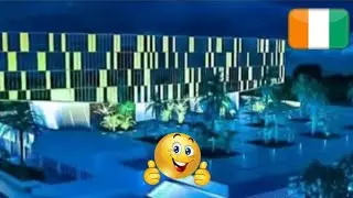 Le tout nouveau palais présidentiel de la Côte d'ivoire