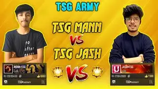 FREE FIRE || TSG MANN VS TSG JASH || EPIC 1 VS 1 BATTLE || NEVER SEEN BEFORE || 