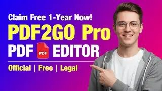 Get PDF2Go Professional for FREE Legally | Best Free Premium Web PDF Editor & Converter for PC