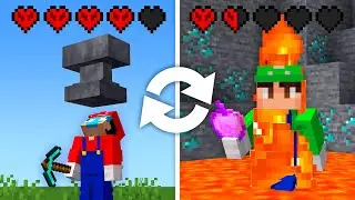 Minecraft Death Swap, But You Can't Heal...