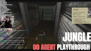 JUNGLE 00 AGENT | Goldeneye 007 | Playthrough Unedited XBOX SERIES X