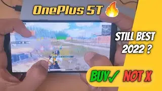 ONEPLUS 5T STILL BEST IN 2022 ? BEST LOWBUDGET DEVICE FOR BGMI REVIEW !