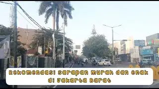 REKOMENDASI SARAPAN MURAH DAN ENAK DI JAKARTA BARAT | BUBUR AYAM TORI & MIE AYAM EDI @ JALAN PANJANG