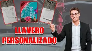 DISEÑA Tus Propios LLAVEROS con Corte LÁSER - Tutorial: Llaveros ÚNICOS con  CORTE Láser