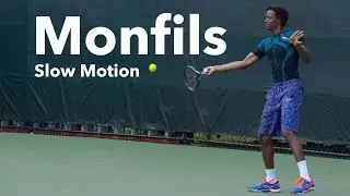 Monfils Slow Motion I Forehand & Backhand I Miami Open 2015