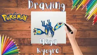 Drawing Mega Kyogre  | How much can I progress???