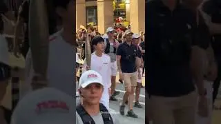 Jin carrying the flame in Olympic 2024 paris #bts #trending #olympics