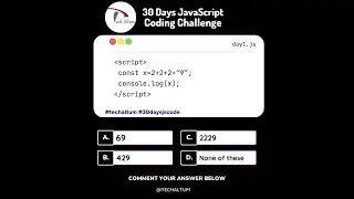 30 Days JS Code Challenge | Day 1 | Answer with Explanation by Avinash Malhotra