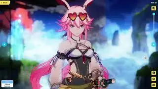 SAKURA SUMMER - Yae Swimsuit Outfit 2022 (Goushinnso Memento) - Honkai Impact 3rd