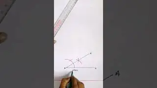 30 Degrees Angle Construction |How to Construct 30 Degree Angle|Constructing 30 Degree Angle 