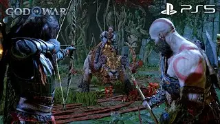 KRATOS VS HEIMDALL BOSS FIGHT - GOD OF WAR RAGNAROK PS5 4K GAMEPLAY PART #20 | 4K GAMES