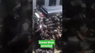 Imran Khan has been arrested from IHC. #imrankhan