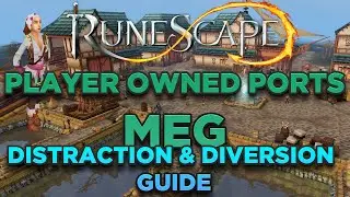 Runescape - Player Owned Ports Meg Distraction & Diversion Minigame Guide - FREE XP! TAKES 1 MINUTE!