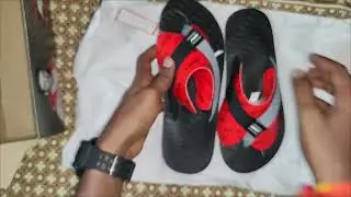 Sparx mens SF0204G Greyblack Flip-Flop - 6 UK