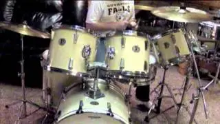 Vintage Gretsch Blackhawk Drum Kit Demo