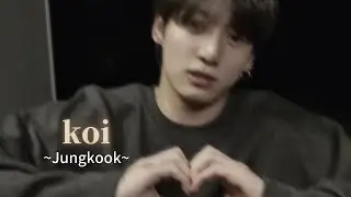 【歌詞動画】androp-"koi" -JUNGKOOK-