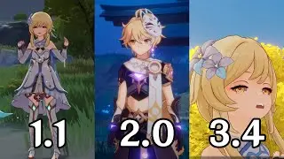Singing Lumine and Aether from every version