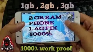 How to Fix Lag in PUBG Mobile 2GB RAM 3GB RAM | PUBG Mobile Lag Fix | 0.18.0 Render Lag Problem Fix