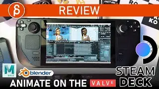 Animate on the STEAM DECK using Maya and Blender! (Windows 10)
