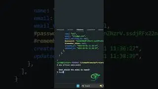 create a model in laravel part 1