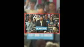 Kamala Harris Supporters Fail Miserably Starting A USA Chant